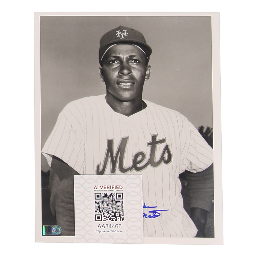 Sammy Drake Signed Mets 8x10 Photo Inscribed "1962 N.Y. Mets" (AIV) at PristineAuction.com Sammy Drake Signed Mets 8x10 Photo Inscribed "1962 N.Y. Mets" (AIV) at PristineAuction.com