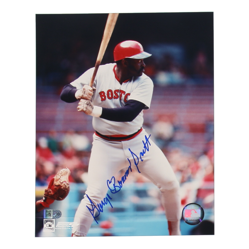 George "Boomer" Scott Signed Red Sox 8x10 Photo (AIV) at PristineAuction.com George "Boomer" Scott Signed Red Sox 8x10 Photo (AIV) at PristineAuction.com