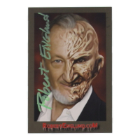 Robert Englund Signed 4x6 Postcard (Beckett) at PristineAuction.com