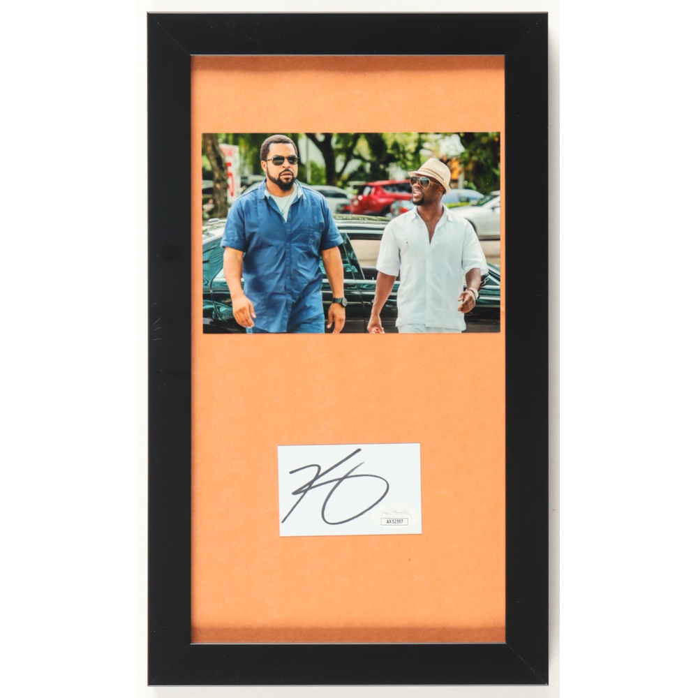 Kevin Hart Signed "Ride Along 2" Custom Framed Cut Display (JSA) at PristineAuction.com