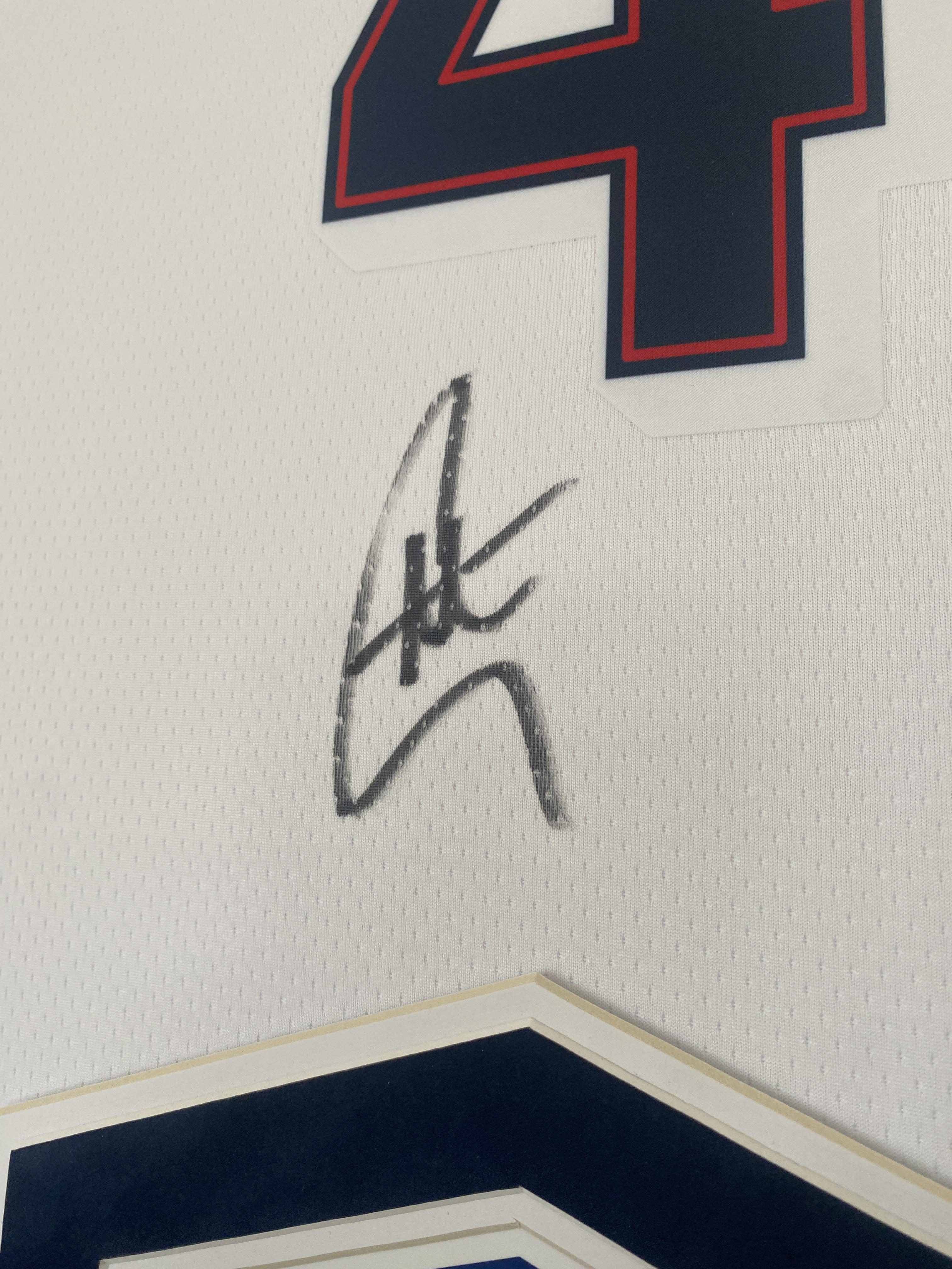Stephen Curry Signed Team USA Custom Framed Nike Authentic Jersey (Beckett) at PristineAuction.com Stephen Curry Signed Team USA Custom Framed Nike Authentic Jersey (Beckett) at PristineAuction.com