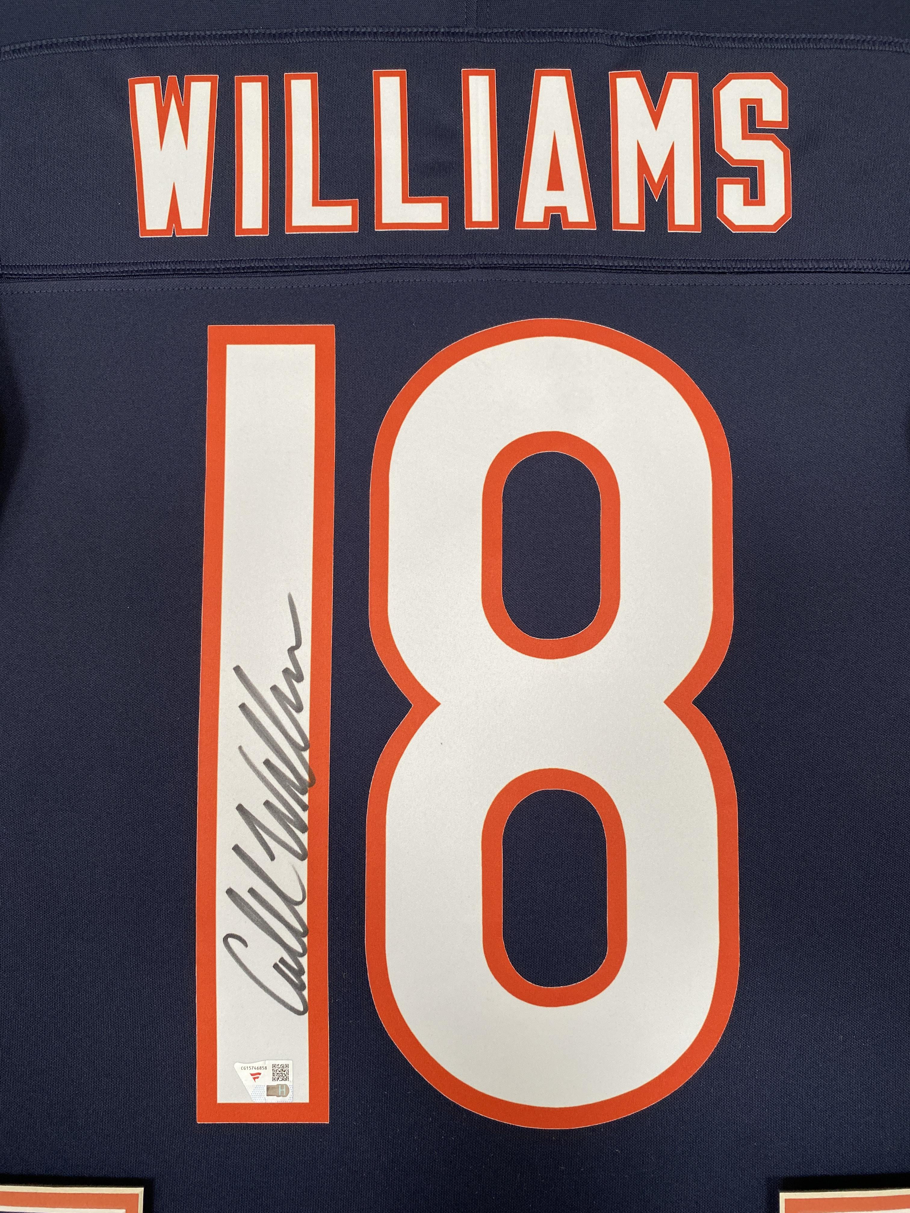 Caleb Williams Signed Bears Custom Framed Jersey Display with LED Lights (Fanatics) at PristineAuction.com Caleb Williams Signed Bears Custom Framed Jersey Display with LED Lights (Fanatics) at PristineAuction.com