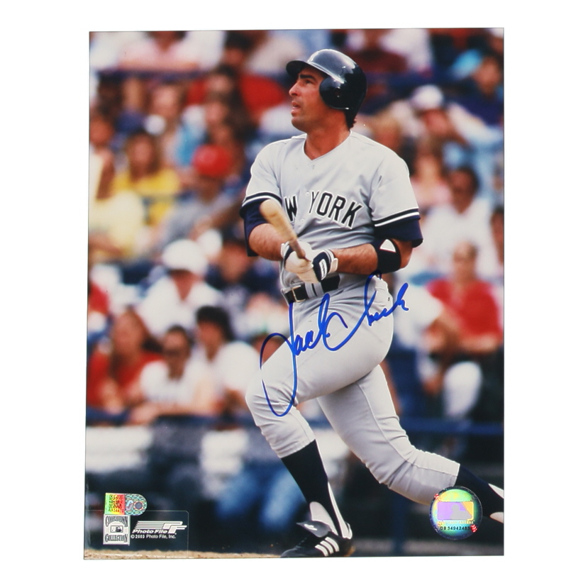 Jack Clark Signed Yankees 8x10 Photo (AIV) at PristineAuction.com Jack Clark Signed Yankees 8x10 Photo (AIV) at PristineAuction.com