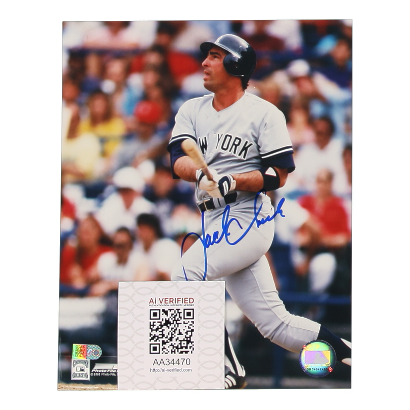 Jack Clark Signed Yankees 8x10 Photo (AIV) at PristineAuction.com Jack Clark Signed Yankees 8x10 Photo (AIV) at PristineAuction.com