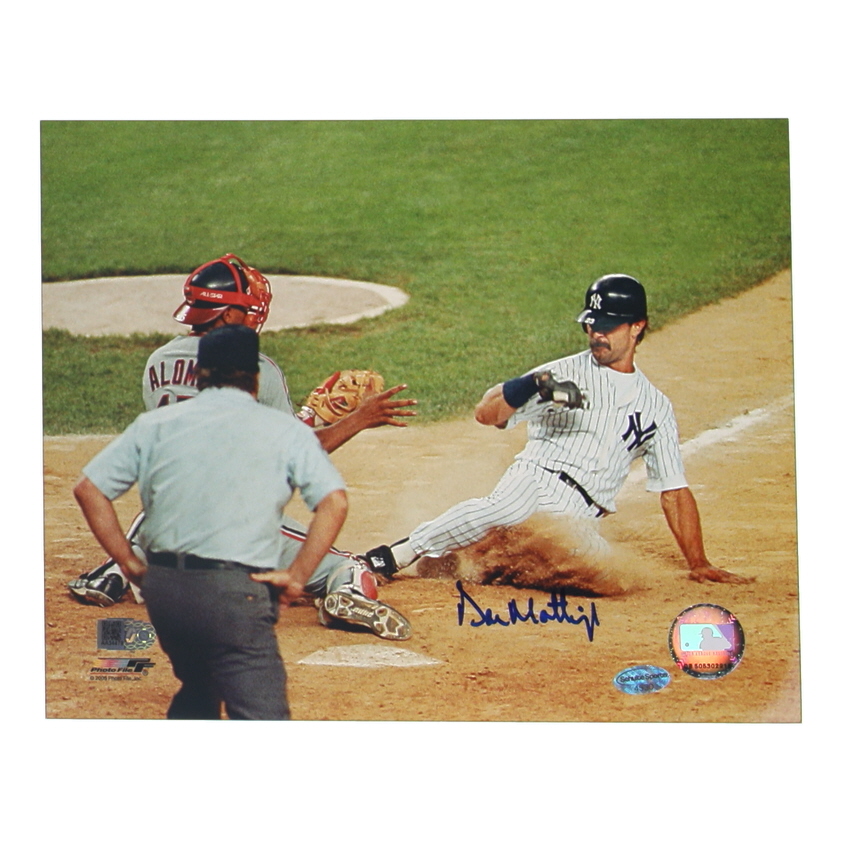 Don Mattingly Signed Yankees 8x10 Photo (AIV & Schulte) at PristineAuction.com Don Mattingly Signed Yankees 8x10 Photo (AIV & Schulte) at PristineAuction.com