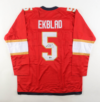 Aaron Ekblad Signed Jersey (Beckett) at PristineAuction.com