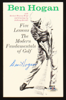 Ben Hogan Signed "Five Lessons" Softcover Book (PSA) at PristineAuction.com