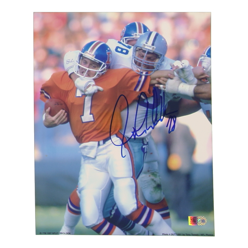John Dutton Signed Cowboys 8x10 Photo (AIV) at PristineAuction.com John Dutton Signed Cowboys 8x10 Photo (AIV) at PristineAuction.com