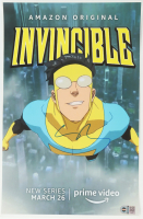 Steven Yeun Signed "Invincible" 11x17 Print (SWAU) at PristineAuction.com