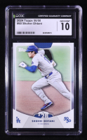Shohei Ohtani 2024 Topps 50/50 Ohtani #60 (CGC 10) at PristineAuction.com