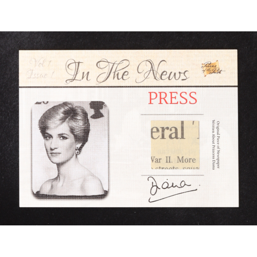 Princess Diana 2018 Pieces of the Past In The News #ITN5 at PristineAuction.com