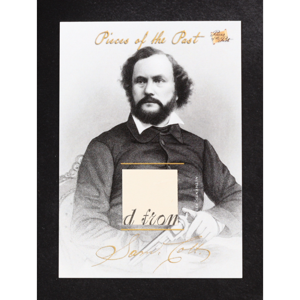 Samuel Colt 2023 Pieces of the Past Relics #29 at PristineAuction.com Samuel Colt 2023 Pieces of the Past Relics #29 at PristineAuction.com