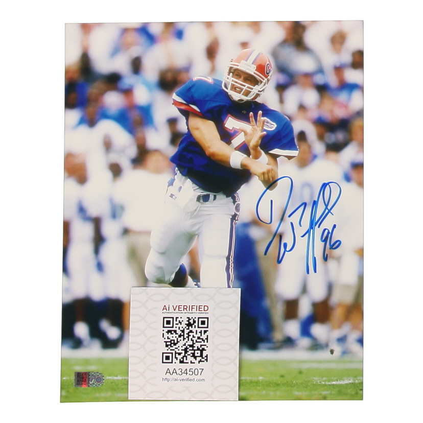 Danny Wuerffel Signed Florida Gators 8x10 Photo (AIV) at PristineAuction.com Danny Wuerffel Signed Florida Gators 8x10 Photo (AIV) at PristineAuction.com