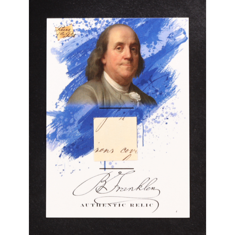Benjamin Franklin 2023 Pieces of the Past 7 Year Collection Series 2 Relics #POTP5 at PristineAuction.com