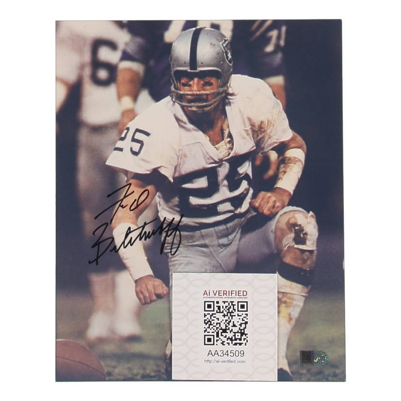 Fred Biletnikoff Signed Raiders 8x10 Photo (AIV) at PristineAuction.com Fred Biletnikoff Signed Raiders 8x10 Photo (AIV) at PristineAuction.com