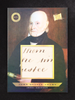 John Quincy Adams 2024 Pieces of the Past 1800s Edition Relic Holo #121 at PristineAuction.com