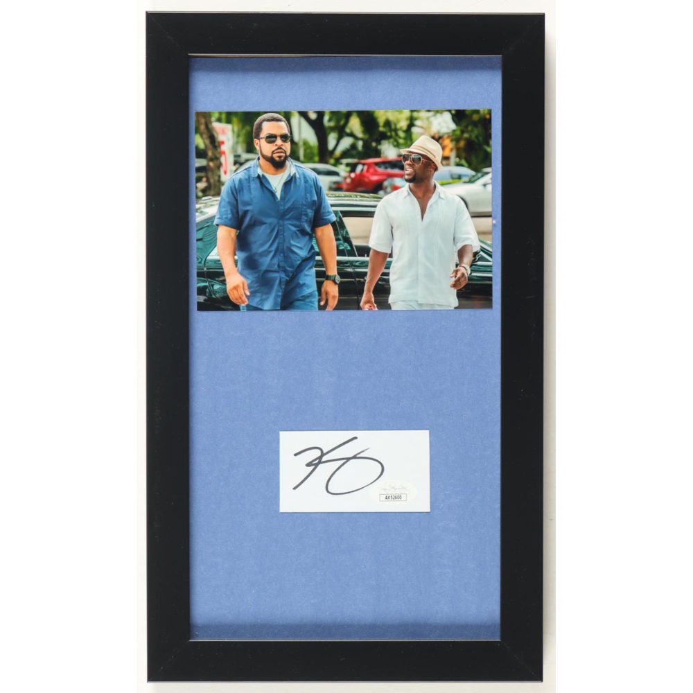 Kevin Hart Signed "Ride Along 2" Custom Framed Cut Display (JSA) at PristineAuction.com