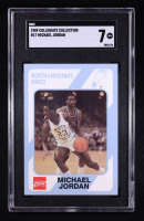 Michael Jordan 1989-90 North Carolina Collegiate Collection #17 (SGC 7) at PristineAuction.com