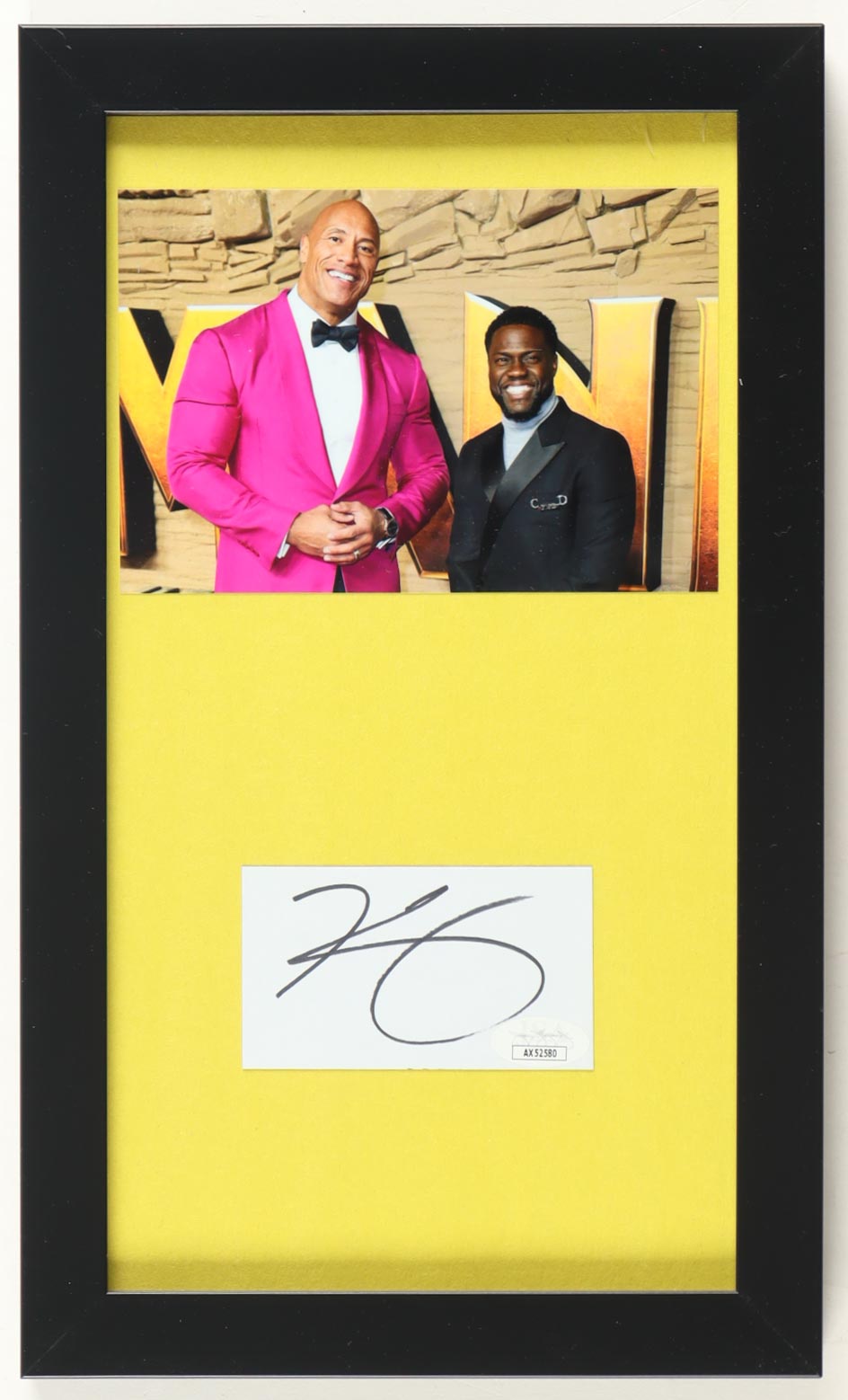 Kevin Hart Signed Custom Framed Cut Display (JSA) at PristineAuction.com Kevin Hart Signed Custom Framed Cut Display (JSA) at PristineAuction.com