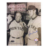 Jay Hook Signed Mets 8x10 Photo (AIV) at PristineAuction.com