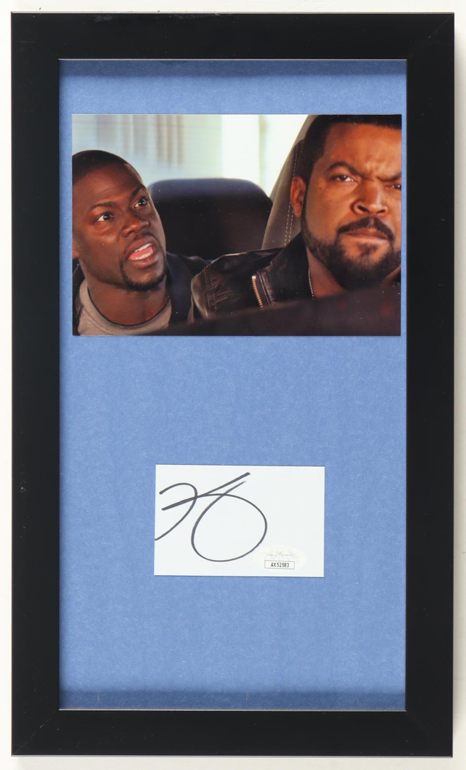 Kevin Hart Signed "Ride Along" Custom Framed Cut Display (JSA) at PristineAuction.com Kevin Hart Signed "Ride Along" Custom Framed Cut Display (JSA) at PristineAuction.com