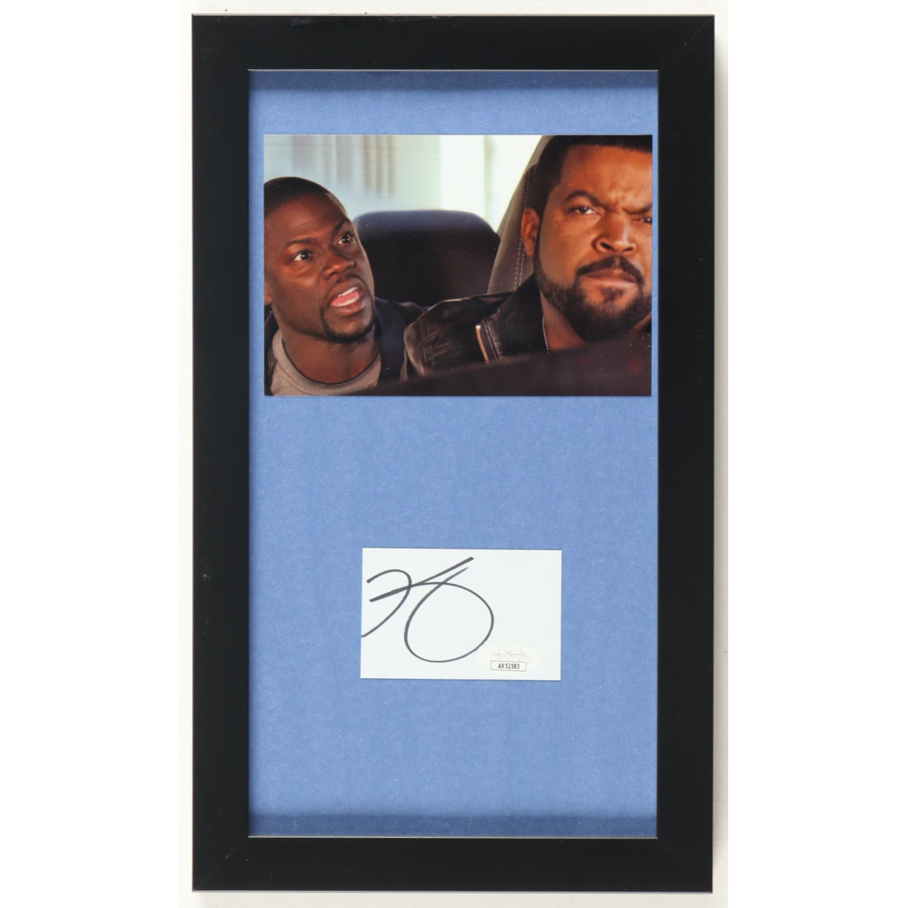 Kevin Hart Signed "Ride Along" Custom Framed Cut Display (JSA) at PristineAuction.com