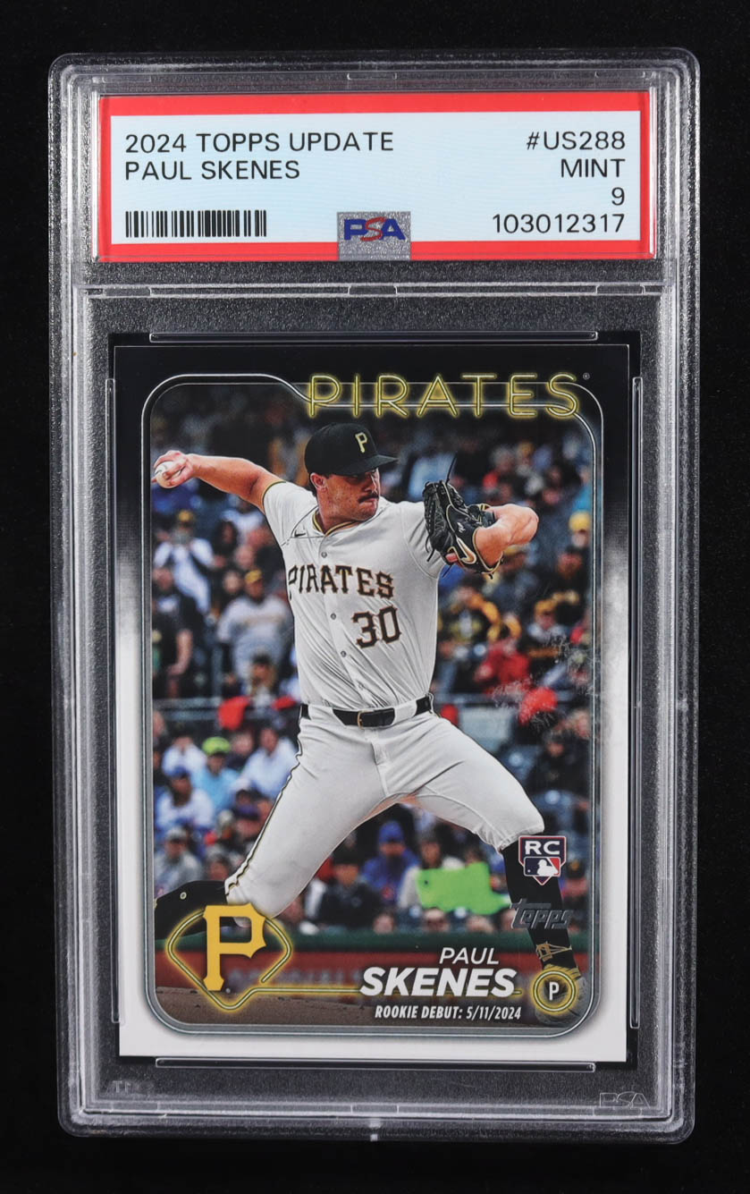 Paul Skenes 2024 Topps Update #US288 RC (PSA 9) at PristineAuction.com Paul Skenes 2024 Topps Update #US288 RC (PSA 9) at PristineAuction.com