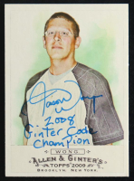 Jason Wong Signed 2009 Topps Allen and Ginter #338 SP Inscribed "2008 Ginter Code Champion" at PristineAuction.com