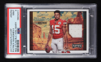 Patrick Mahomes Il 2017 Panini Playoff Rookie Stallions Relic Hail Mary #RS-PM RC (PSA 9) at PristineAuction.com