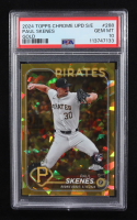 Paul Skenes 2024 Topps Chrome Sapphire Update Gold #288 RC #48/50 (PSA 10) at PristineAuction.com