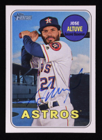Jose Altuve Signed 2018 Topps Heritage #35 (PSA) at PristineAuction.com