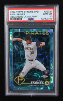 Paul Skenes 2024 Topps Chrome Update Aqua and Blue Lava Lamp #USC27 RC #67/175 (PSA 10) at PristineAuction.com