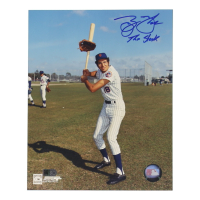 George "The Stork" Theodore Signed Mets 8x10 Photo (AIV) at PristineAuction.com