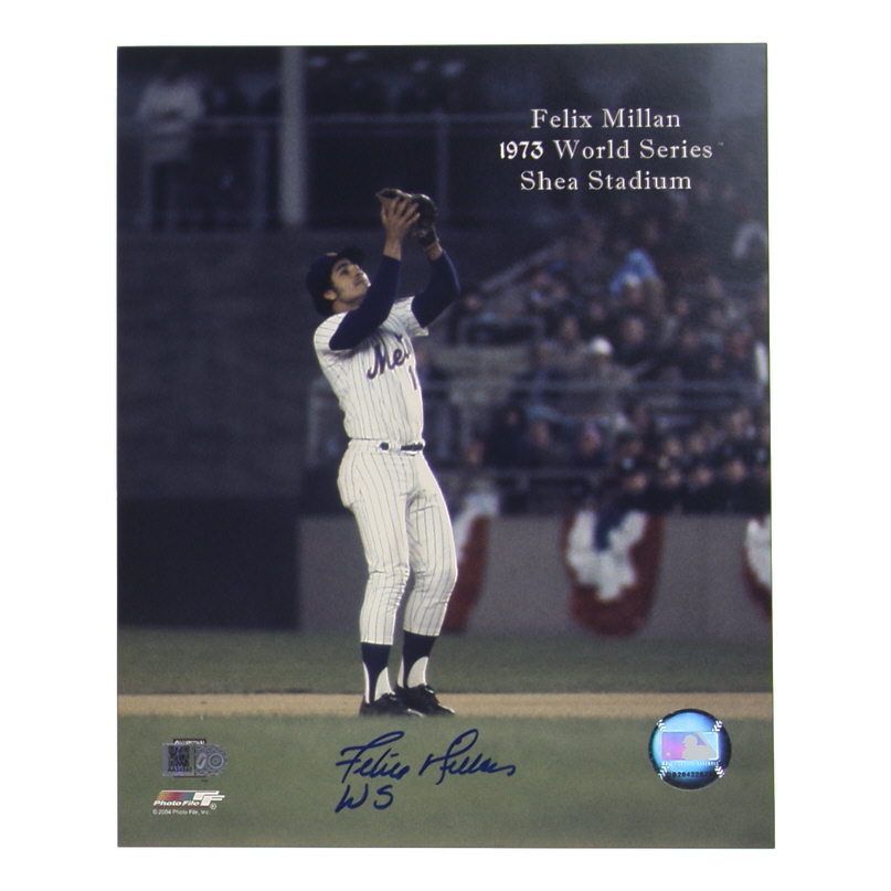 Felix Millan Signed Mets 8x10 Photo Inscribed "WS" (AIV) at PristineAuction.com Felix Millan Signed Mets 8x10 Photo Inscribed "WS" (AIV) at PristineAuction.com