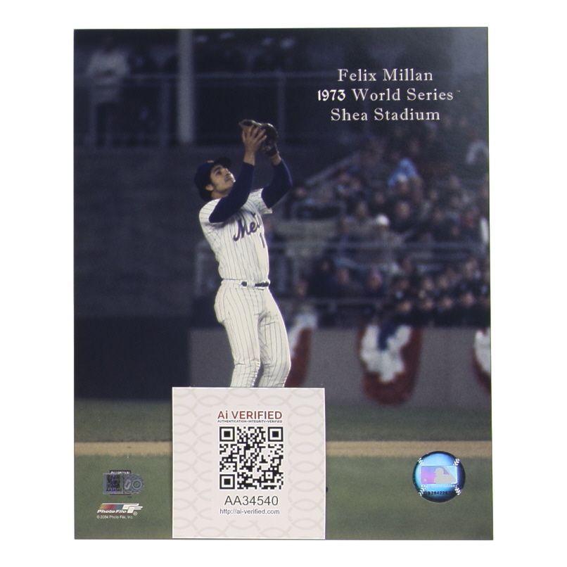 Felix Millan Signed Mets 8x10 Photo Inscribed "WS" (AIV) at PristineAuction.com Felix Millan Signed Mets 8x10 Photo Inscribed "WS" (AIV) at PristineAuction.com