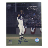Felix Millan Signed Mets 8x10 Photo Inscribed "WS" (AIV) at PristineAuction.com