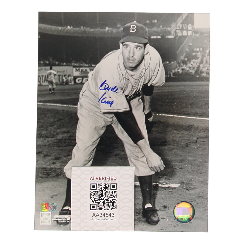 Clyde King Signed Dodgers 8x10 Photo (AIV) at PristineAuction.com Clyde King Signed Dodgers 8x10 Photo (AIV) at PristineAuction.com