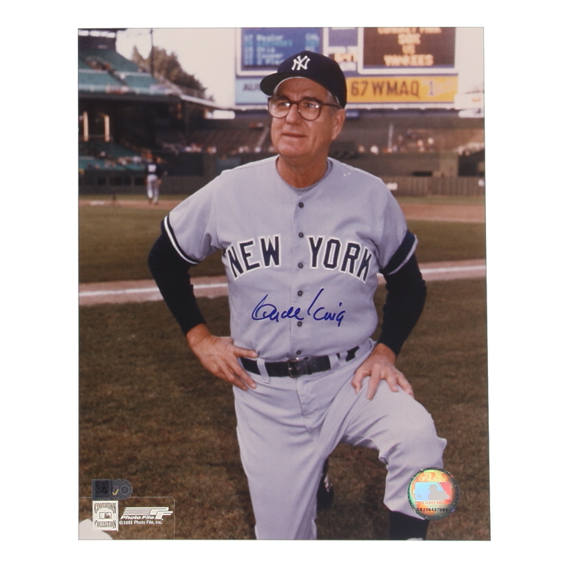 Clyde King Signed Yankees 8x10 Photo (AIV) at PristineAuction.com Clyde King Signed Yankees 8x10 Photo (AIV) at PristineAuction.com