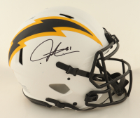 LaDainian Tomlinson Signed Chargers Full-Size Authentic On-Field Speed Helmet (Beckett) at PristineAuction.com