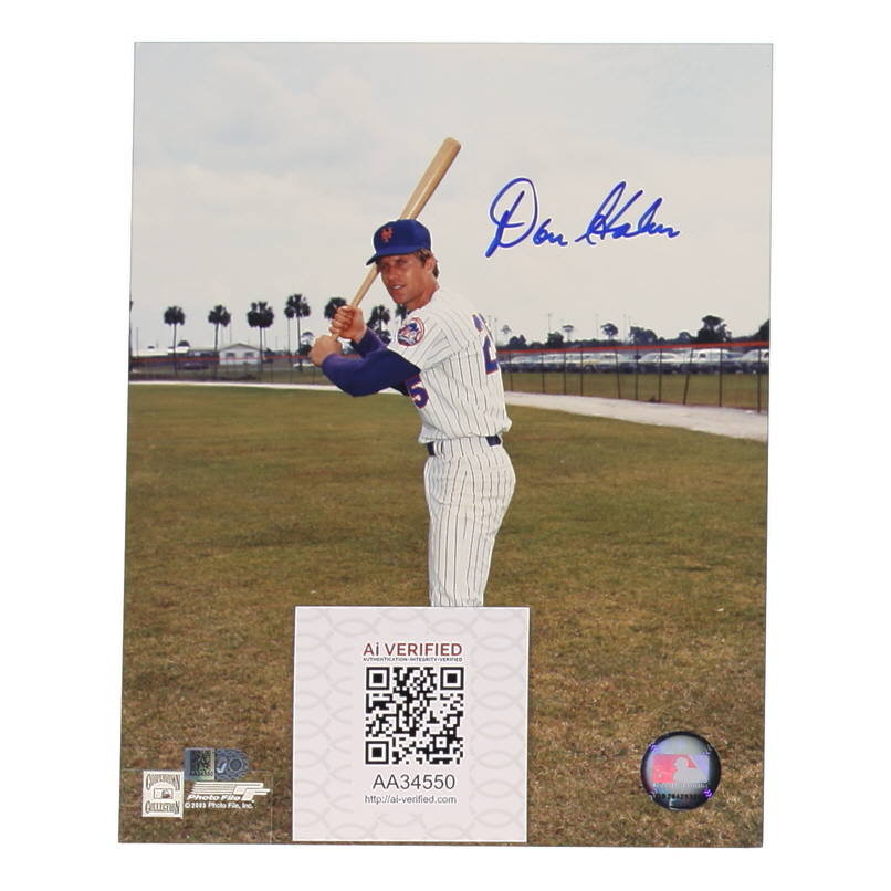 Don Hahn Signed Mets 8x10 Photo (AIV) at PristineAuction.com Don Hahn Signed Mets 8x10 Photo (AIV) at PristineAuction.com