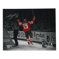 Nico Hischier Signed Devils 8x10 Photo (Fanatics) at PristineAuction.com