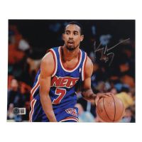 Kenny Anderson Signed Nets 8x10 Photo (Beckett) at PristineAuction.com