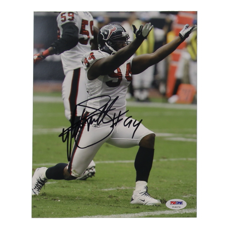 Antonio Smith Signed Texans 8x10 Photo (PSA) at PristineAuction.com Antonio Smith Signed Texans 8x10 Photo (PSA) at PristineAuction.com