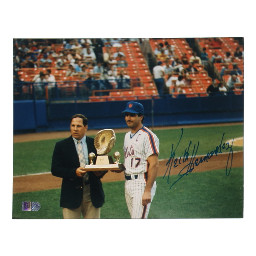 Keith Hernandez Signed Mets 8x10 Photo (AIV) at PristineAuction.com Keith Hernandez Signed Mets 8x10 Photo (AIV) at PristineAuction.com
