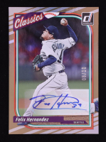 Felix Hernandez 2023 Donruss Classics Autographs Gold #10 #08/10 at PristineAuction.com