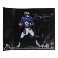 Daniel Jones Signed Giants 11x14 Photo (Fanatics) at PristineAuction.com