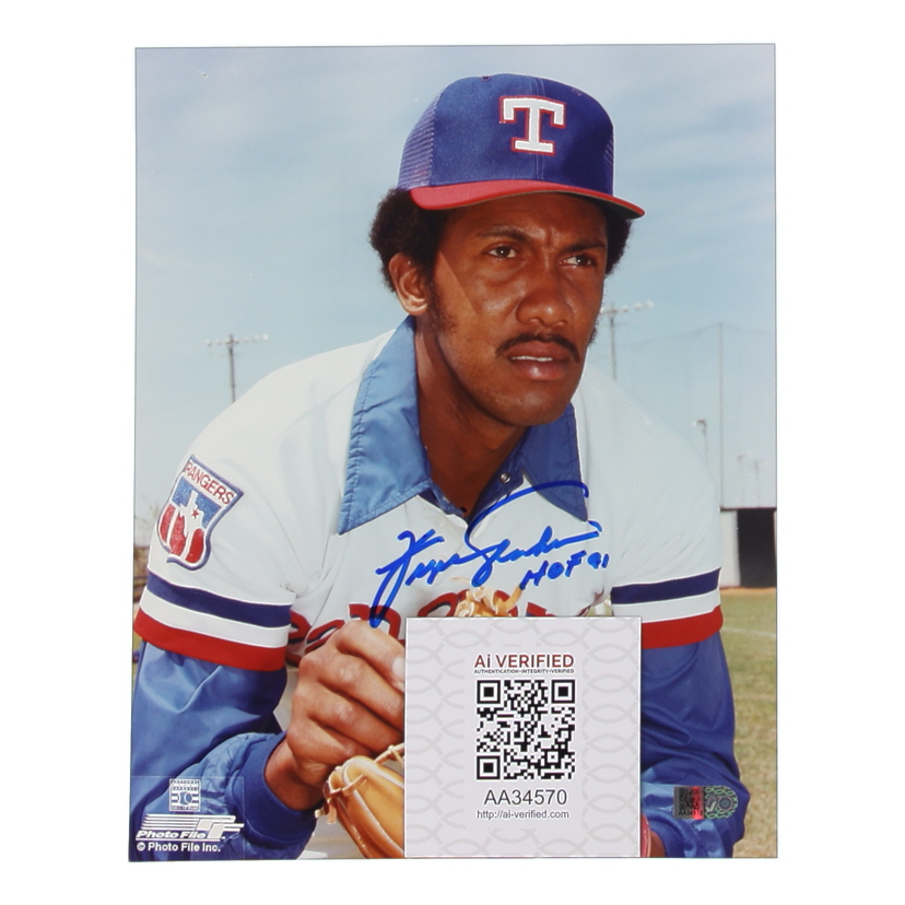 Fergie Jenkins Signed Cubs 8x10 Photo Inscribed "HOF 91" (AIV) at PristineAuction.com Fergie Jenkins Signed Cubs 8x10 Photo Inscribed "HOF 91" (AIV) at PristineAuction.com