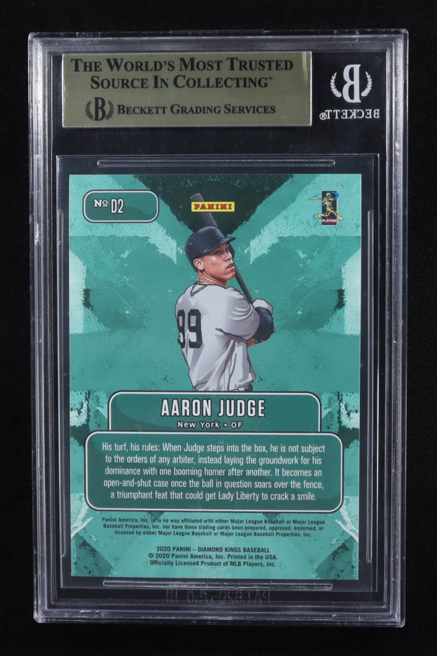 Aaron Judge 2020 Panini Diamond Kings Downtown #2 (BGS 9.5) at PristineAuction.com Aaron Judge 2020 Panini Diamond Kings Downtown #2 (BGS 9.5) at PristineAuction.com