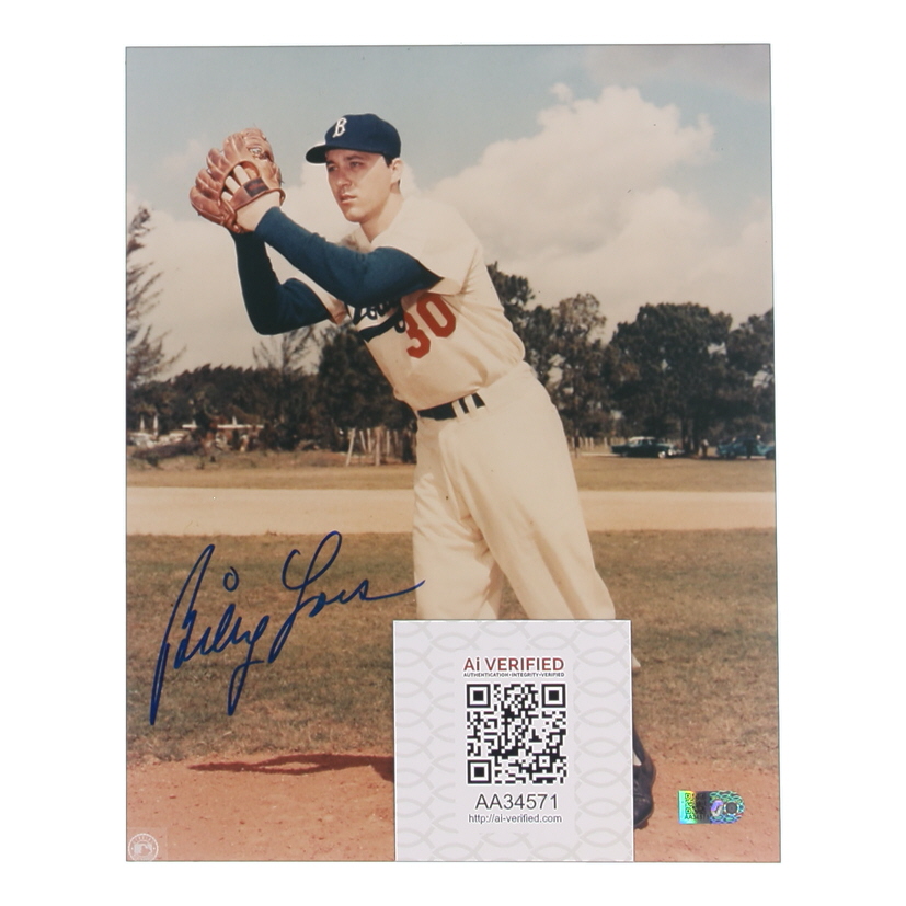 Billy Loes Signed Dodgers 8x10 Photo (AIV) at PristineAuction.com Billy Loes Signed Dodgers 8x10 Photo (AIV) at PristineAuction.com
