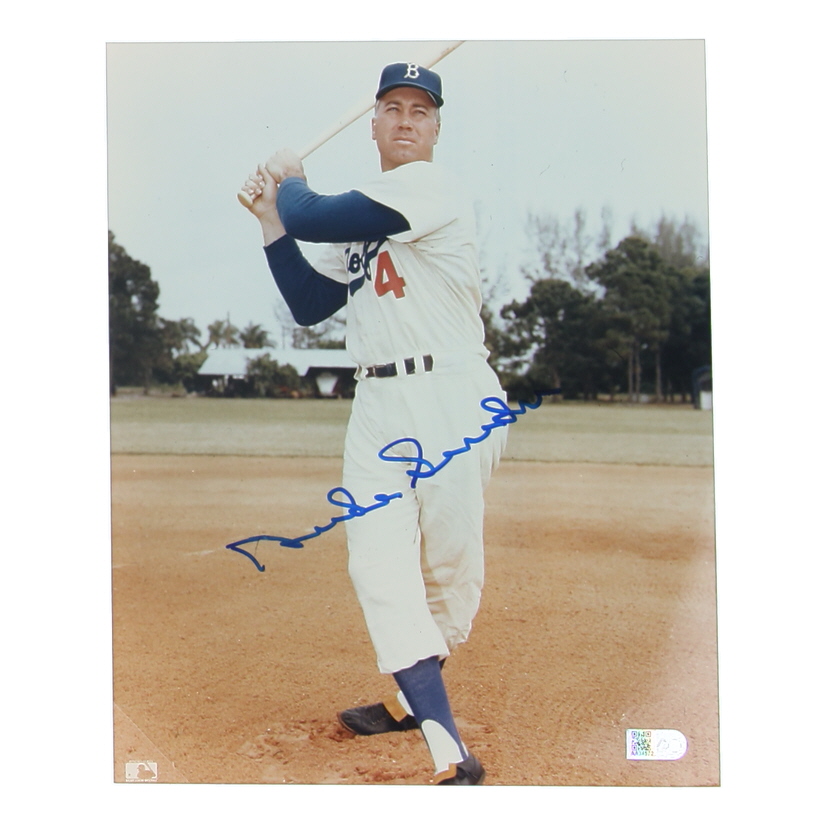 Duke Snider Signed Dodgers 8x10 Photo (AIV) at PristineAuction.com Duke Snider Signed Dodgers 8x10 Photo (AIV) at PristineAuction.com